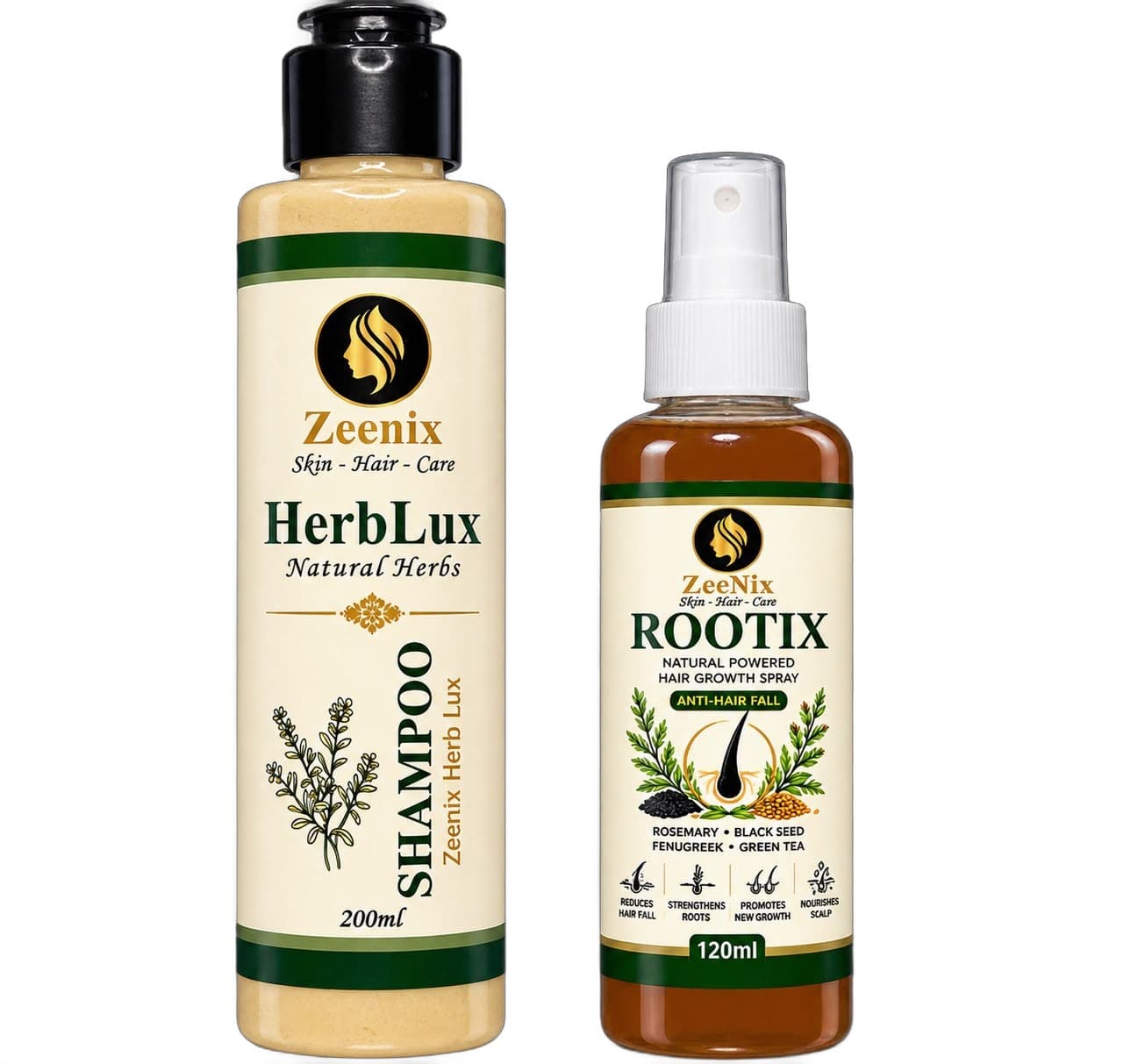 ZeeNix Complete Hair Care System